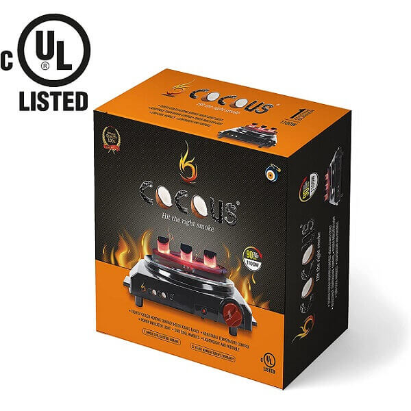 CocoUS Coal Burner 1100W UL - image 3 of 3